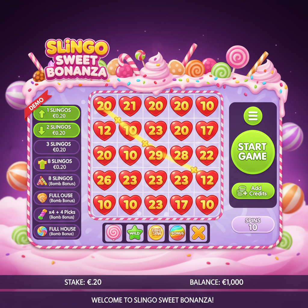 Slingo Sweet Bonanza