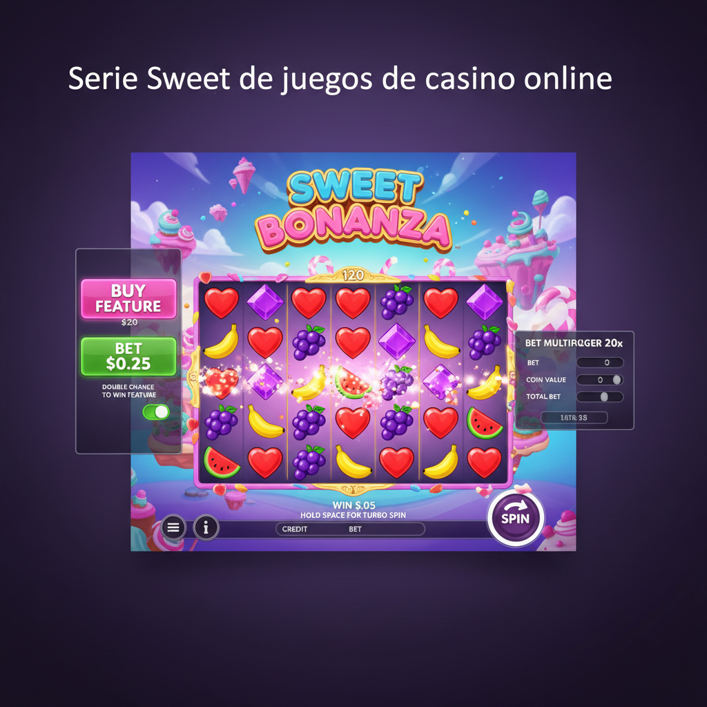 Serie Sweet de juegos de casino online